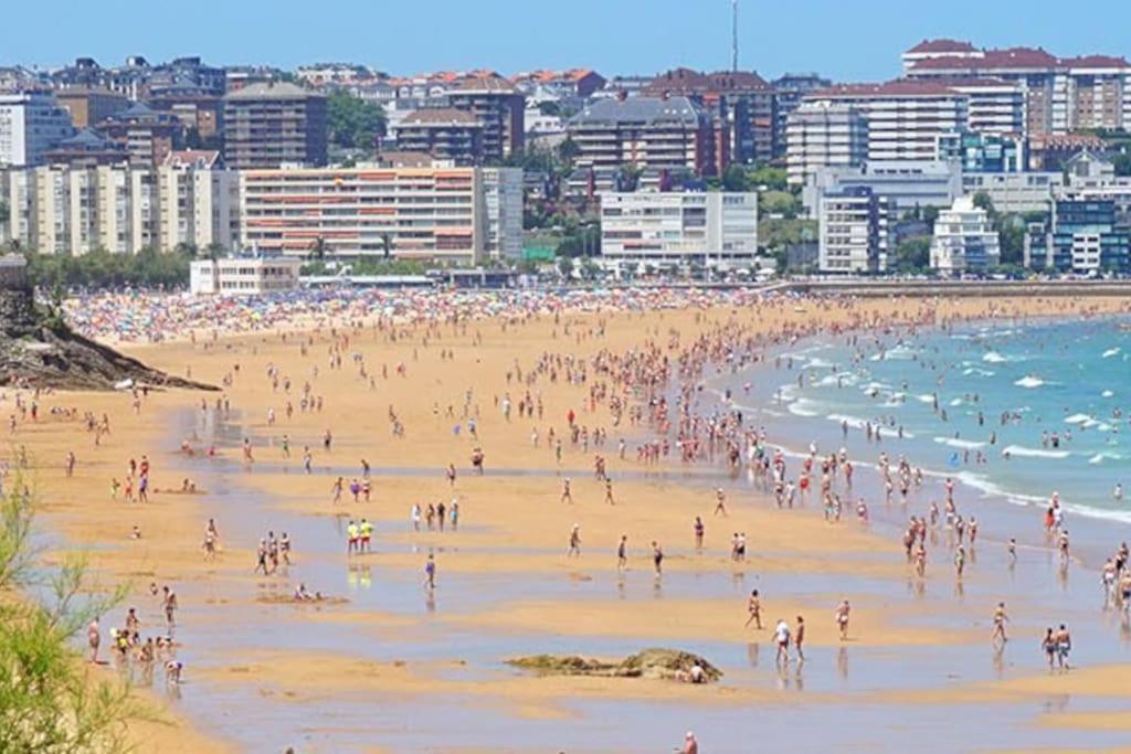 Alojamientos Turisticos Con Terraza En Santander Lapera Exterior photo